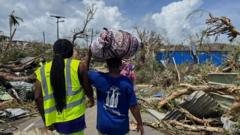 Mayotte: Several hundred feared dead after Cyclone Chido