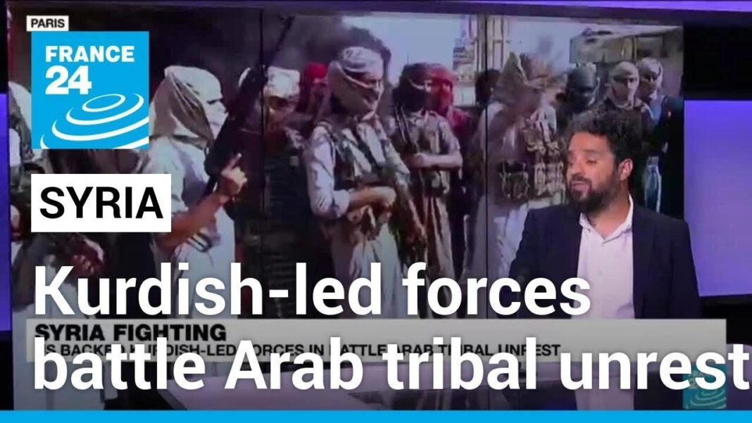 Kurdish-led forces push back Turkish-backed Syrian rebels in a tense offensive