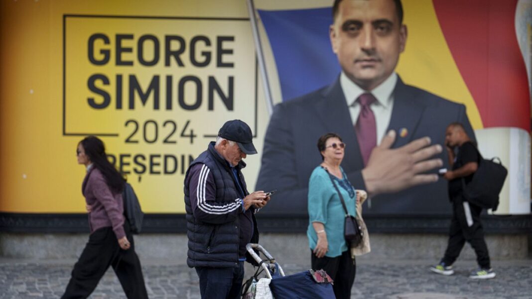 romania-election:-frontrunner-calin-georgescu-vows-to-end-ukraine-aid