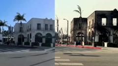 Watch: Before and after Pacific Palisades wildfires