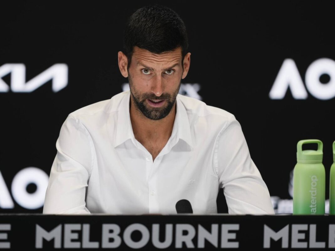 Australian Open: Novak Djokovic and new coach Andy Murray get a win against US teen in debut
