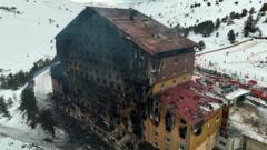 Turkey fire: Dozens killed as hotel engulfed by flames in ski resort of Bolu