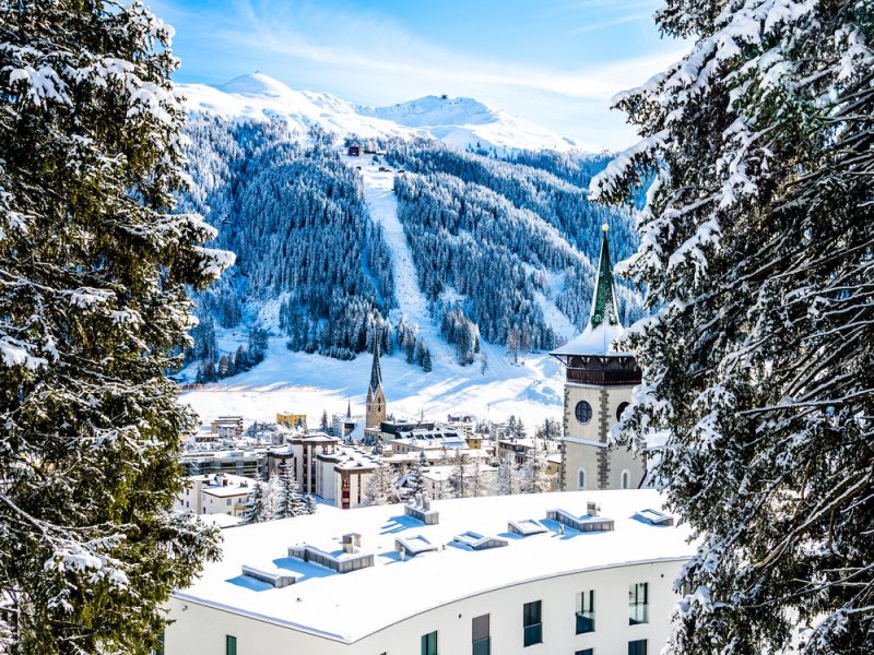 Davos elite nod along as Trump delivers ultimatum