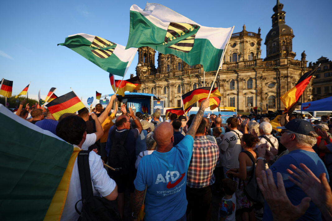 german-election:-final-push-as-frontrunner-merz-vows-to-lead-in-europe