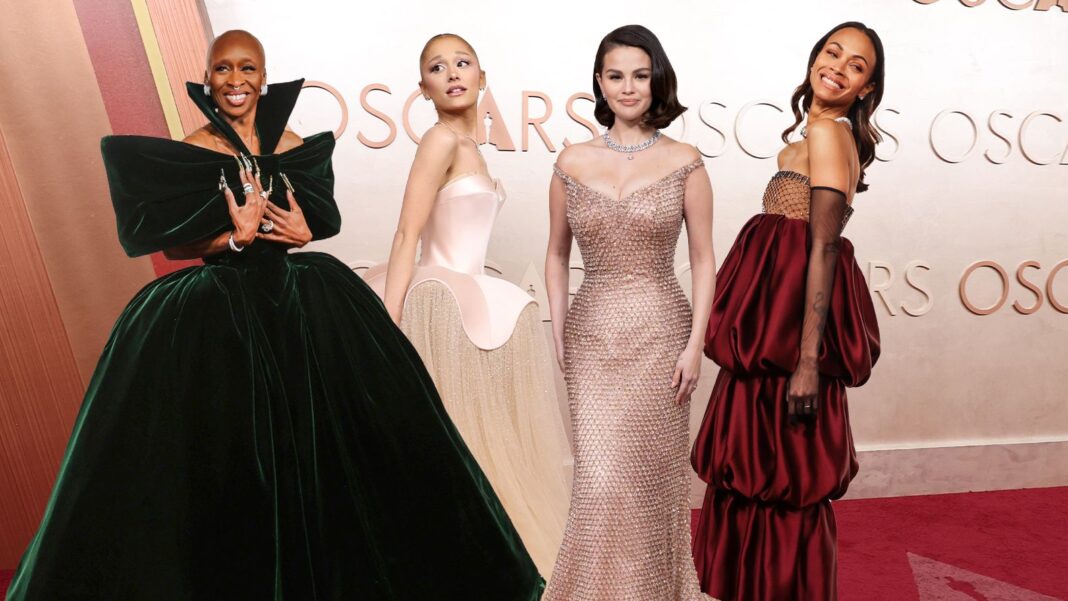 oscars-red-carpet-fashion:-demi-moore,-cynthia-erivo-and-more-in-pictures