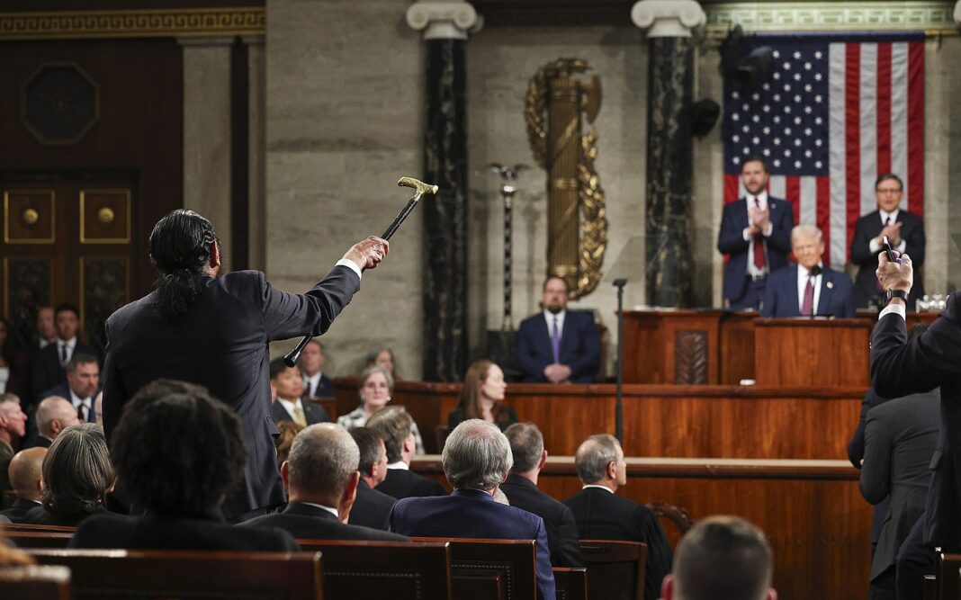 the-house-censures-democratic-rep.-al-green-for-disrupting-trump’s-joint-address-to-congress