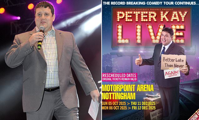 peter-kay-postpones-nottingham-gigs-after-‘routine-kidney-stone-procedure’