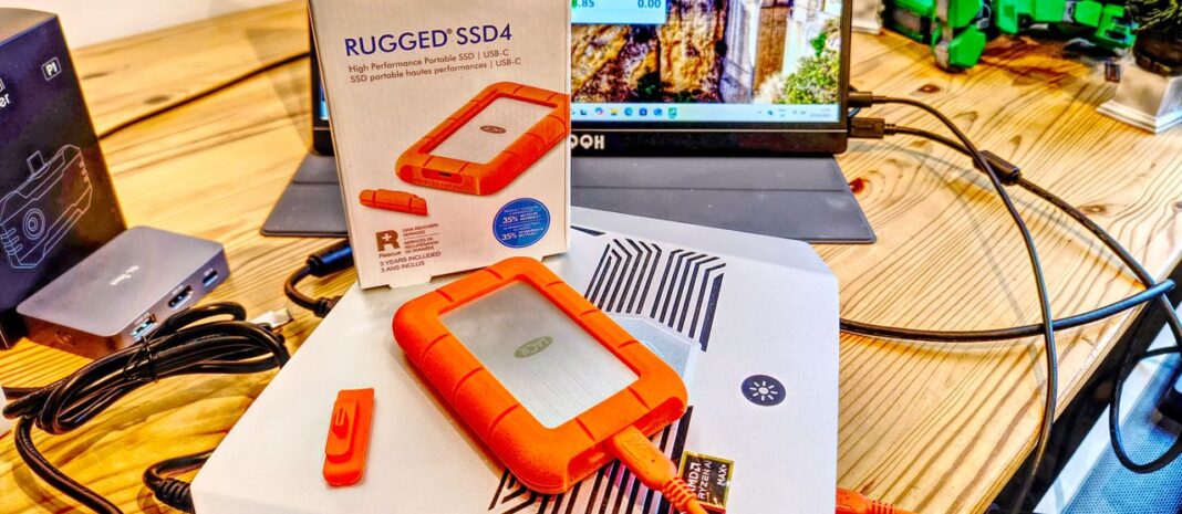 I tested the LaCie Rugged SSD4 – and it