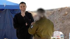 Freed hostages shown in first video from IDF