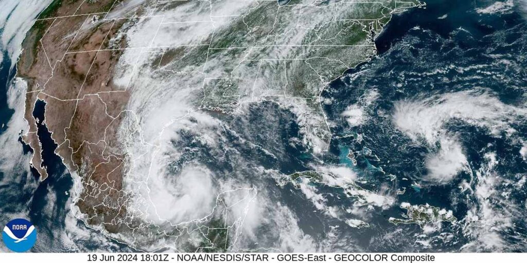 tropical-storm-lorenzo-gets-slightly-stronger-in-the-atlantic-ocean-but-isn’t-threatening-land