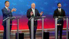 Mamdani, Cuomo and Sliwa spar over housing, city noise and Trump