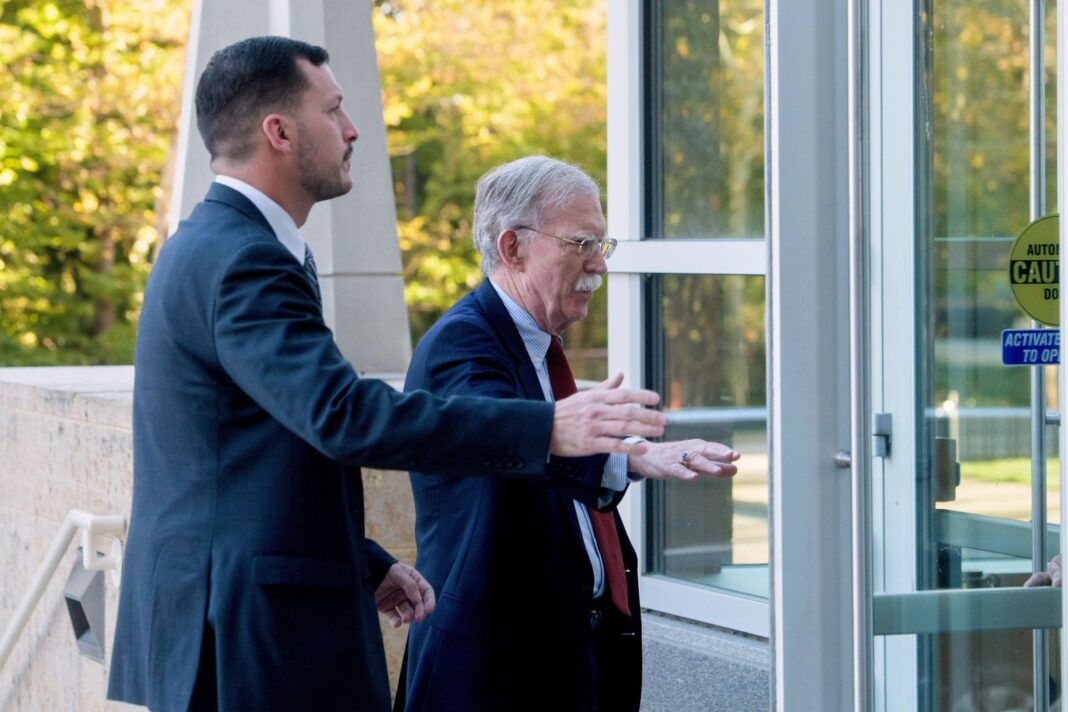 bolton-pleads-not-guilty-in-justice-department-case-accusing-him-of-sharing-government-secrets