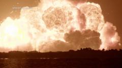 Blue Origin rocket explodes into huge ball of flame on Florida launch pad blue-origin-rocket-explodes-into-huge-ball-of-flame-on-florida-launch-pad