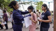NEET-UG: India students resit intense medical exam after paper leak allegations neet-ug:-india-students-resit-intense-medical-exam-after-paper-leak-allegations