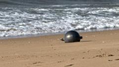 Australia space agency finds ‘likely source’ of mystery space balls on beach australia-space-agency-finds-‘likely-source’-of-mystery-space-balls-on-beach
