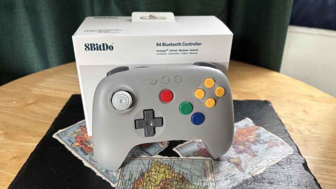 The 8BitDo 64 Bluetooth Controller is cheaper than Nintendo the-8bitdo-64-bluetooth-controller-is-cheaper-than-nintendo