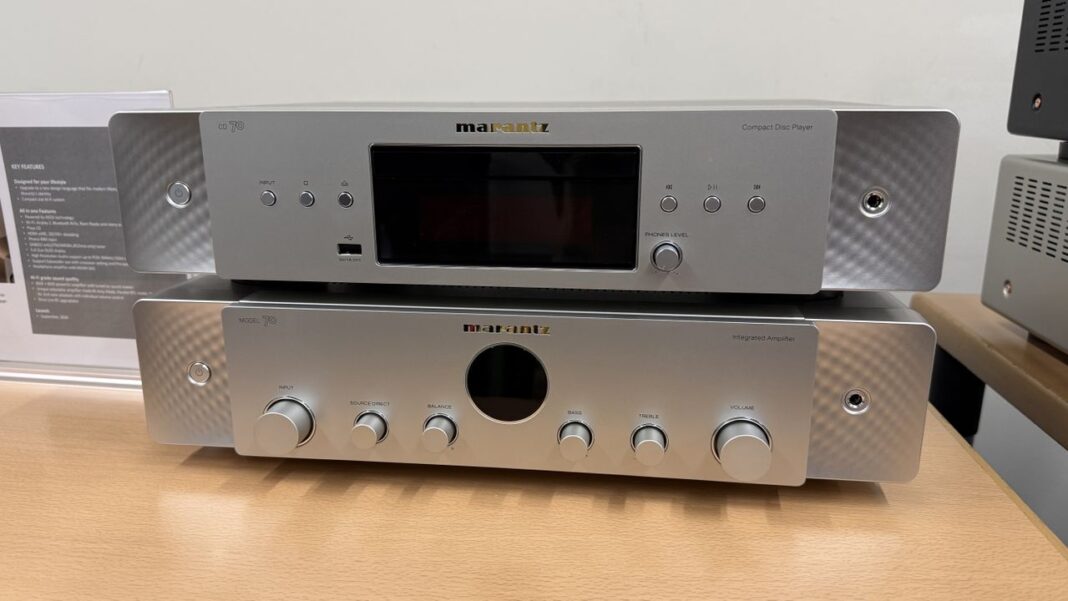 ‘Made to be a treat for your eyes as well as your ears’: Marantz just unveiled the successor to the CD player I use and love, with a matching amp that includes hi-res Bluetooth and HDMI as well as great turntable support ‘made-to-be-a-treat-for-your-eyes-as-well-as-your-ears’:-marantz-just-unveiled-the-successor-to-the-cd-player-i-use-and-love,-with-a-matching-amp-that-includes-hi-res-bluetooth-and-hdmi-as-well-as-great-turntable-support