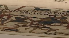 Bayeux Tapestry in ‘wonderful state’ after journey to London, French minister says bayeux-tapestry-in-‘wonderful-state’-after-journey-to-london,-french-minister-says