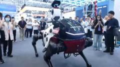 Robot horse and rider steal the spotlight at Chinese conference robot-horse-and-rider-steal-the-spotlight-at-chinese-conference