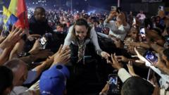 Crowds welcome Venezuela’s Mara Machado after months in exile crowds-welcome-venezuela’s-mara-machado-after-months-in-exile