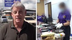 Watch: VHS tapes and computers handed to police as Thomas Markle is investigated watch:-vhs-tapes-and-computers-handed-to-police-as-thomas-markle-is-investigated