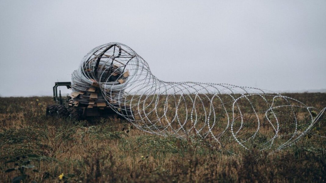Ukraine uses new unspooling ground drones for dangerous frontline wire work ukraine-uses-new-unspooling-ground-drones-for-dangerous-frontline-wire-work